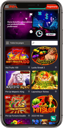 Pin Up Casino aplicación móvil